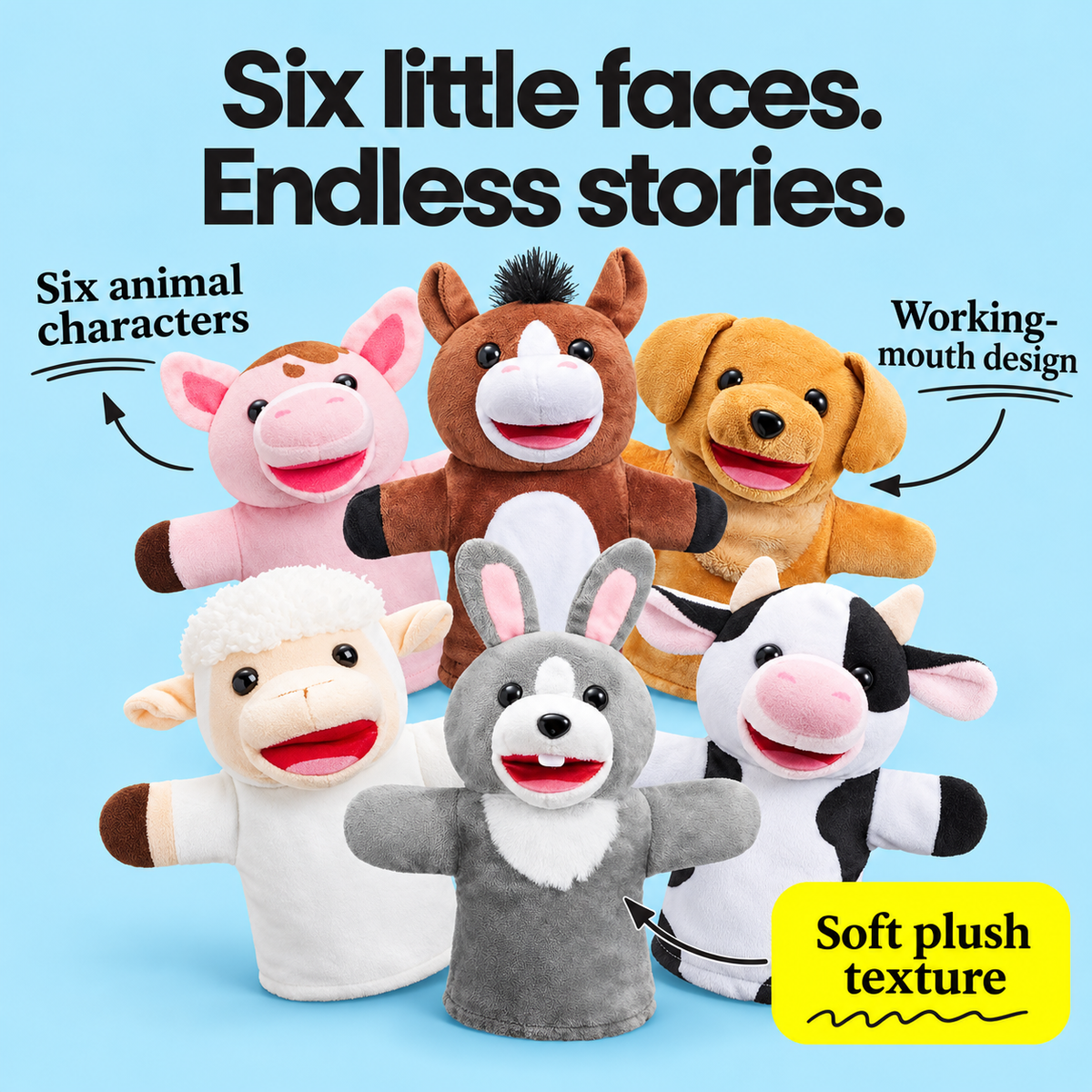 Joyfy Puppets — feature details